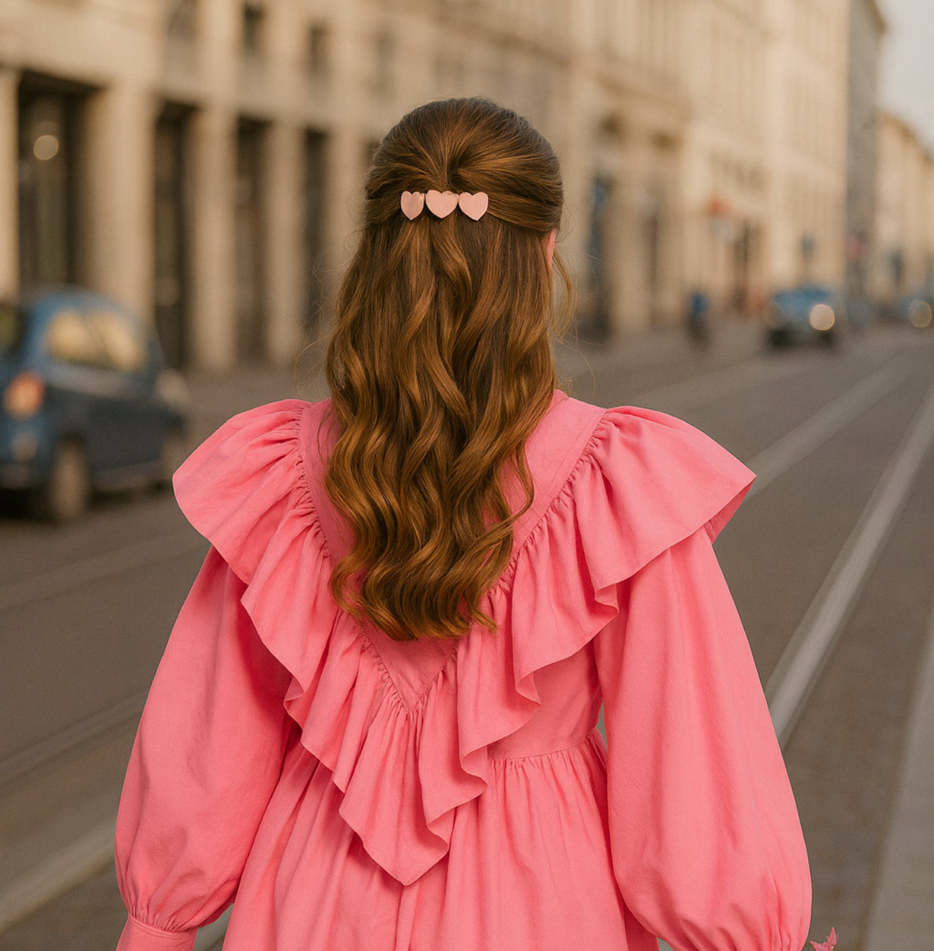 THE CANDY BLOOM RUFFLE DRESS