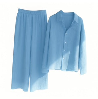 Pure Bliss Co ord Set (BLUE)